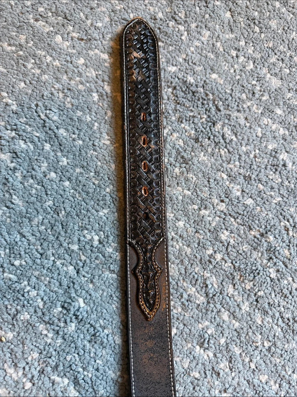 Nocona Western Belt Size 32 Made in Texas USA